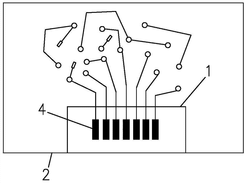 Fabrication method of gold-plated finger board