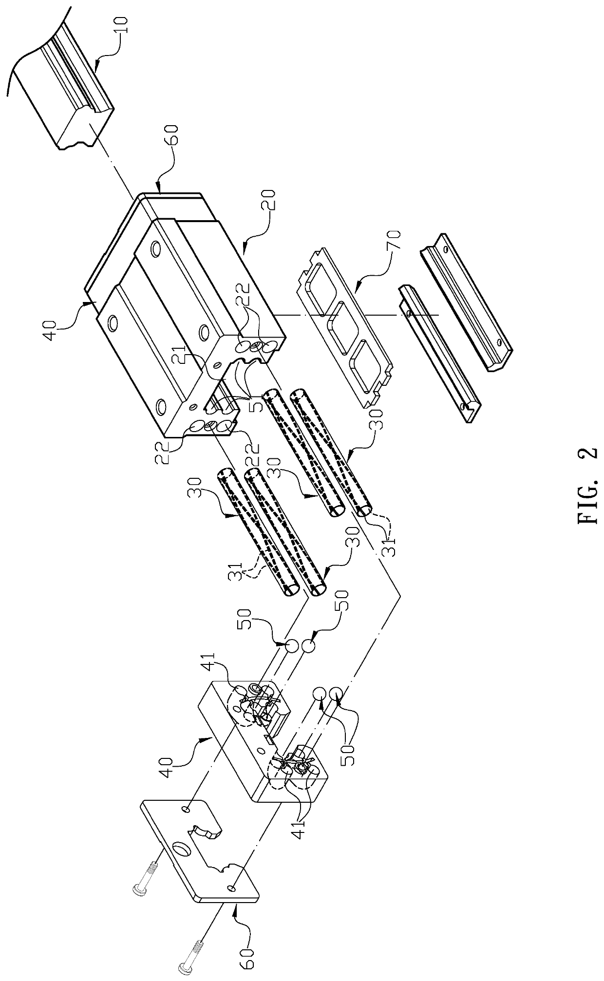 Linear guide apparatus