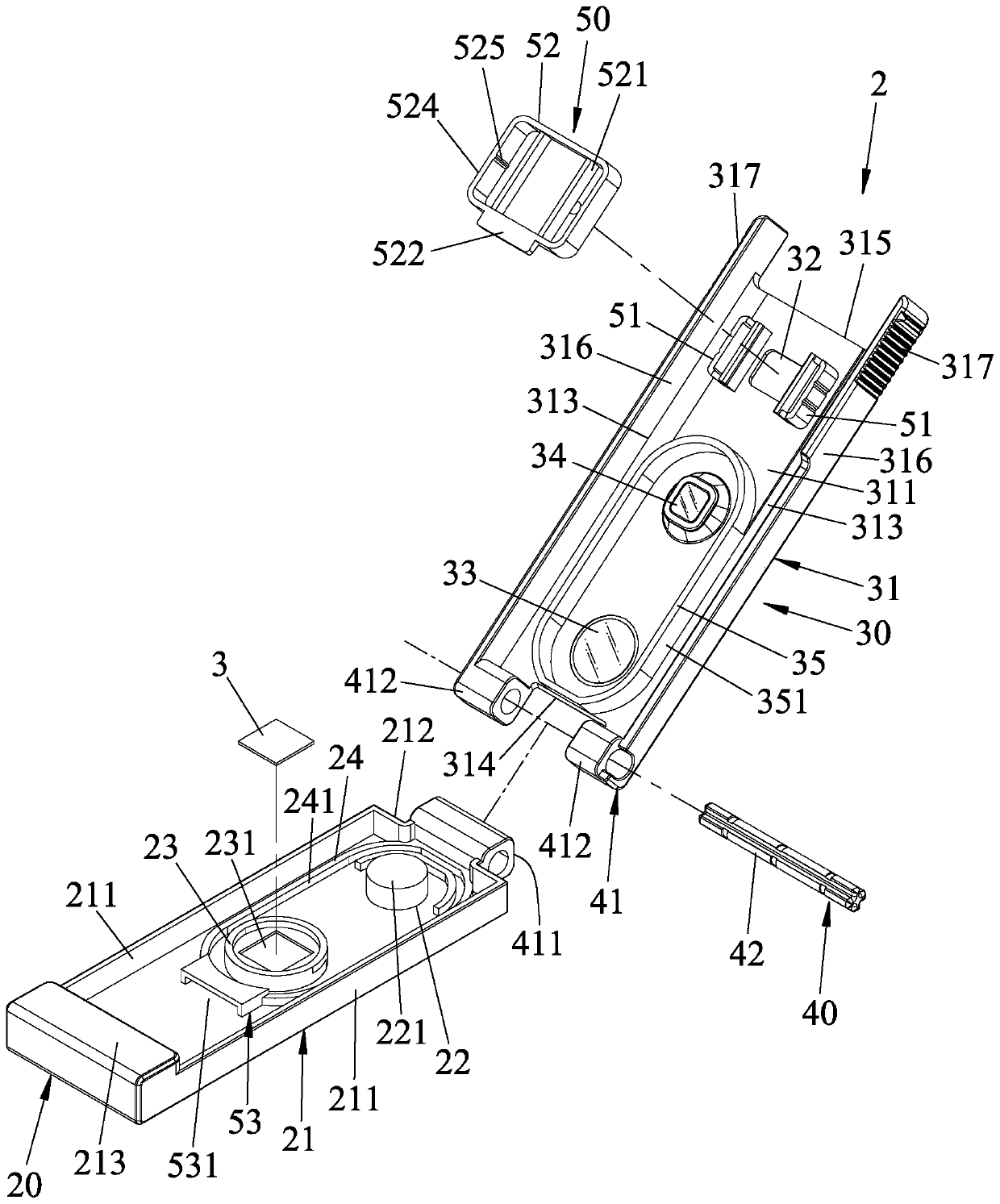 Inspection specimen device