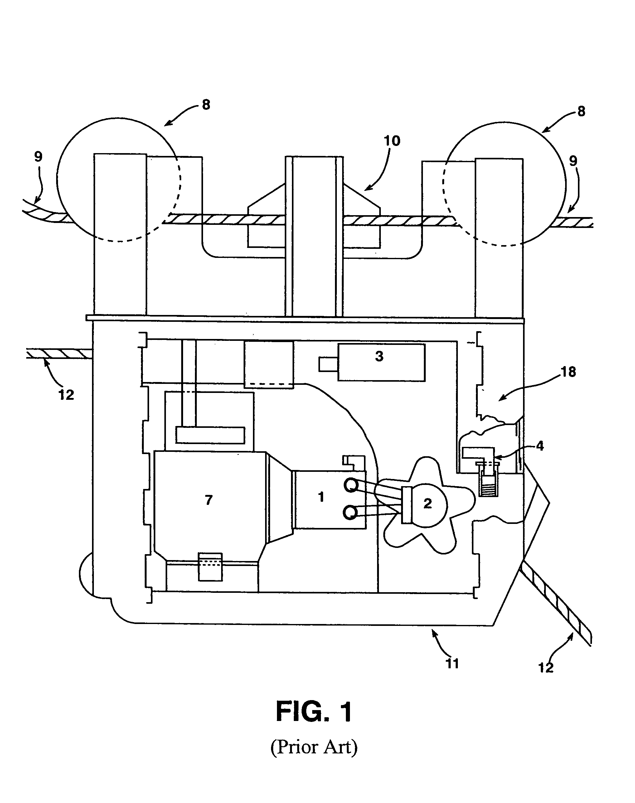 Slack pulling carriage for logging operations