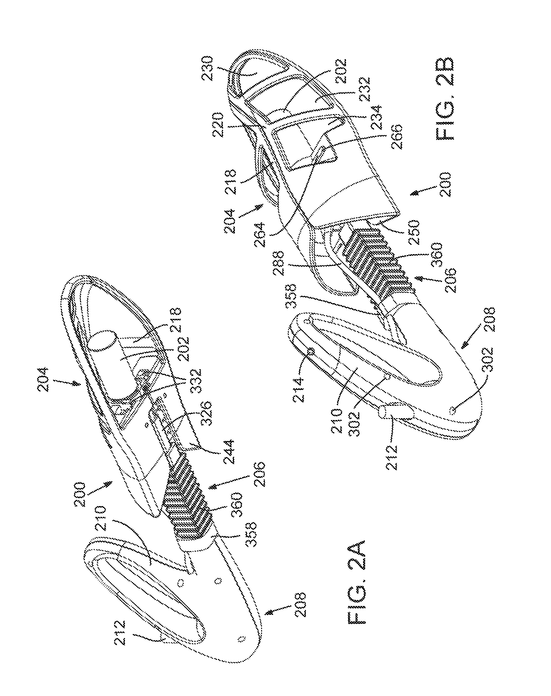 Footwear sanitizing and deodorizing system exposing light-activated photocatalytic oxidation coating