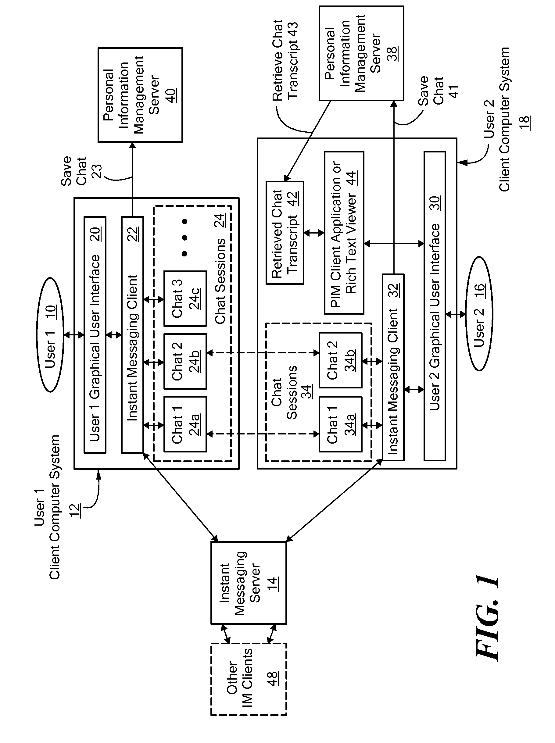 Method and system for flagging content in a chat session and providing enhancements in a transcript window