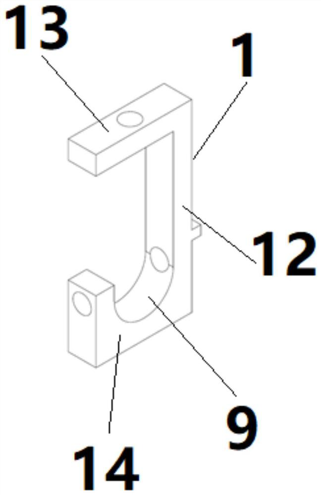 Welding locating device for heat exchange tube