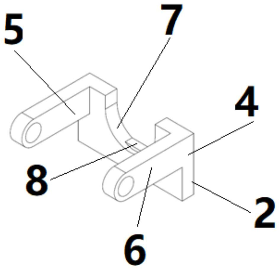 Welding locating device for heat exchange tube