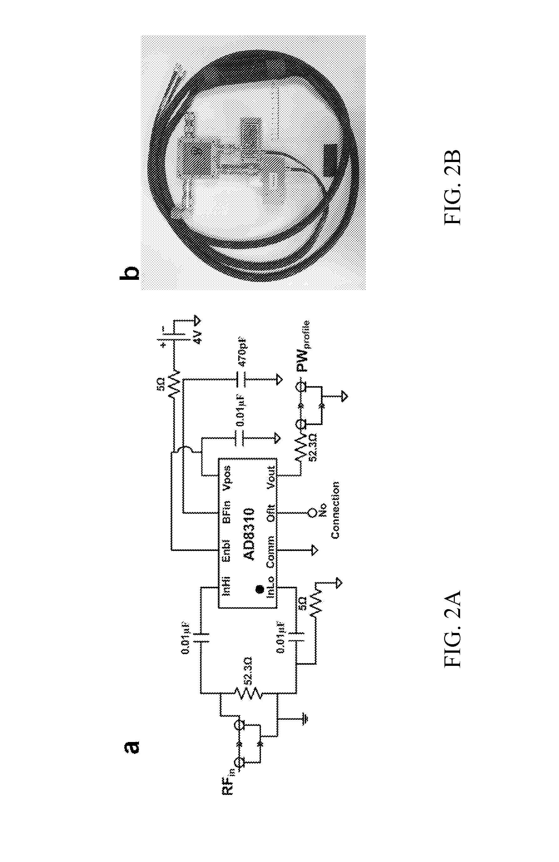 High dynamic range RF power monitor