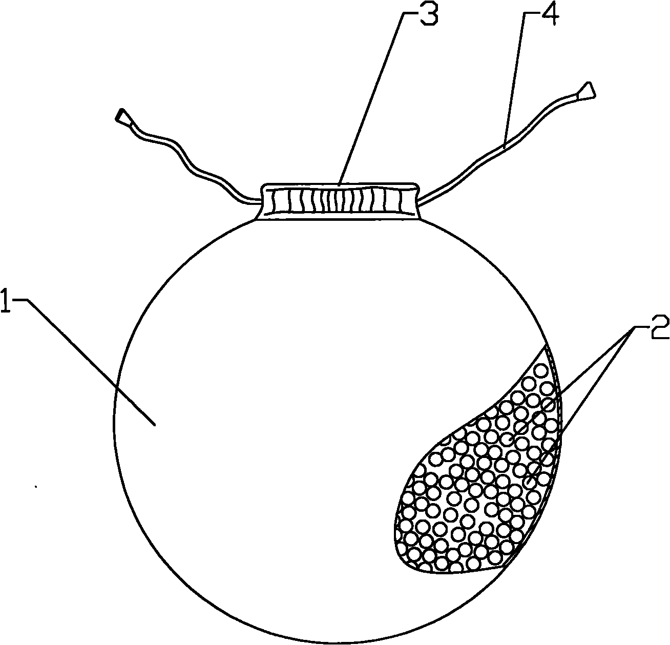 Hot compress bag and preparation method thereof