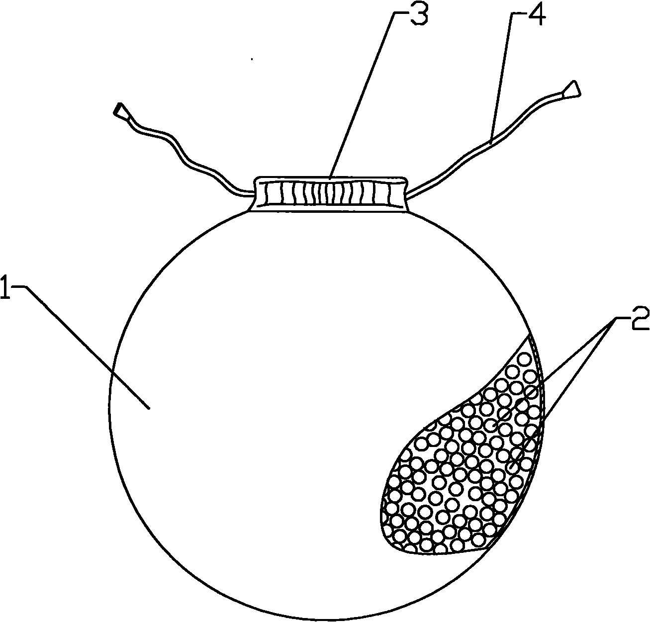 Hot compress bag and preparation method thereof