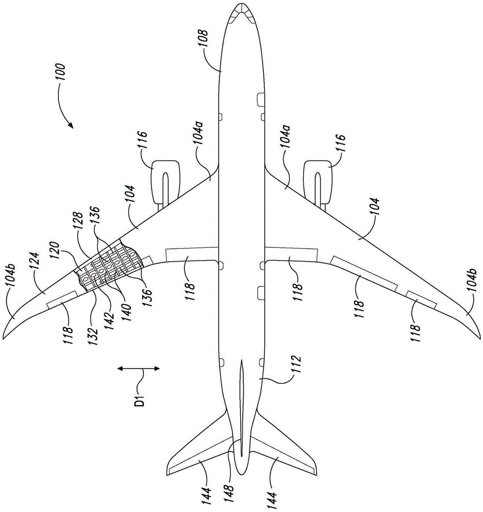 Laminate composite wing structures