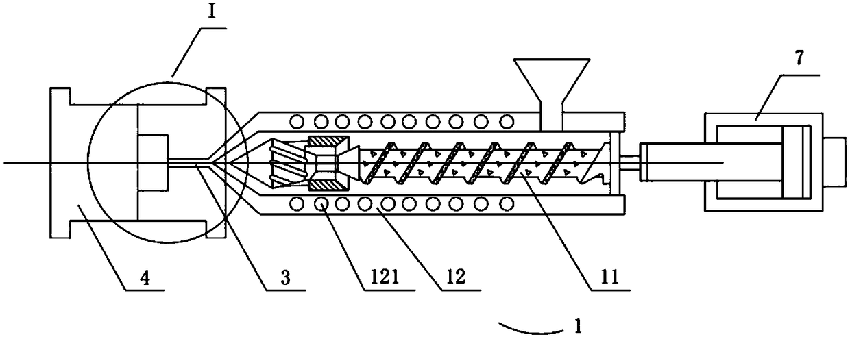 Injection control system for injection molding machine and control method