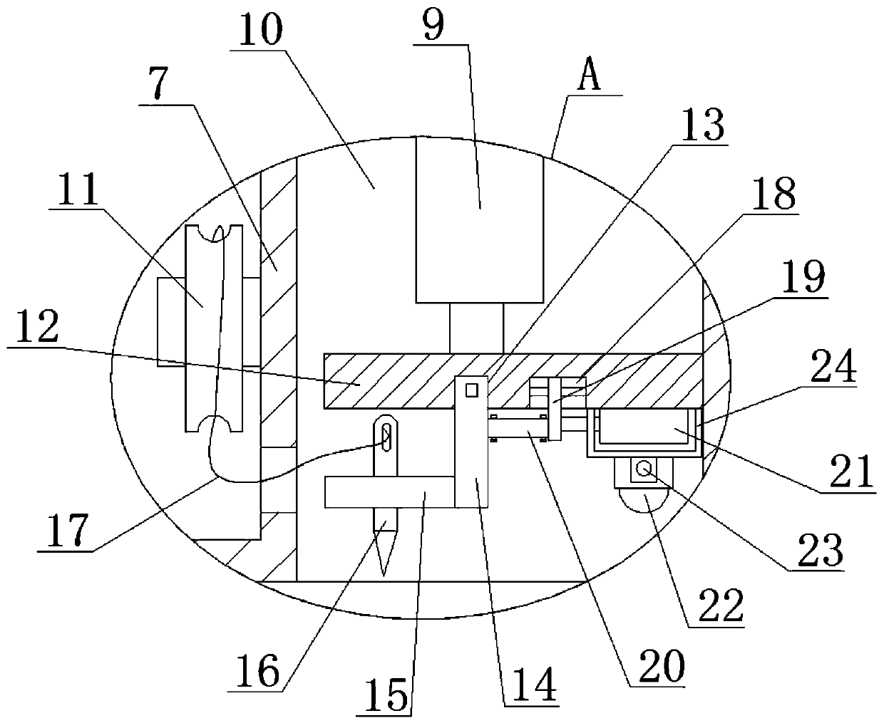 Needle forceps for minimally invasive surgery under digestive endoscopy