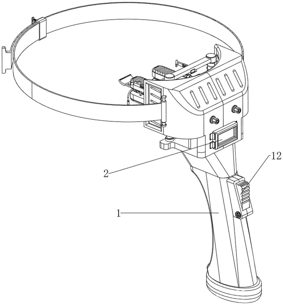 Correcting device for drawing bilateral embedded canine teeth