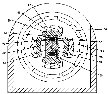 Cable packaging outer box device facilitating pay-off