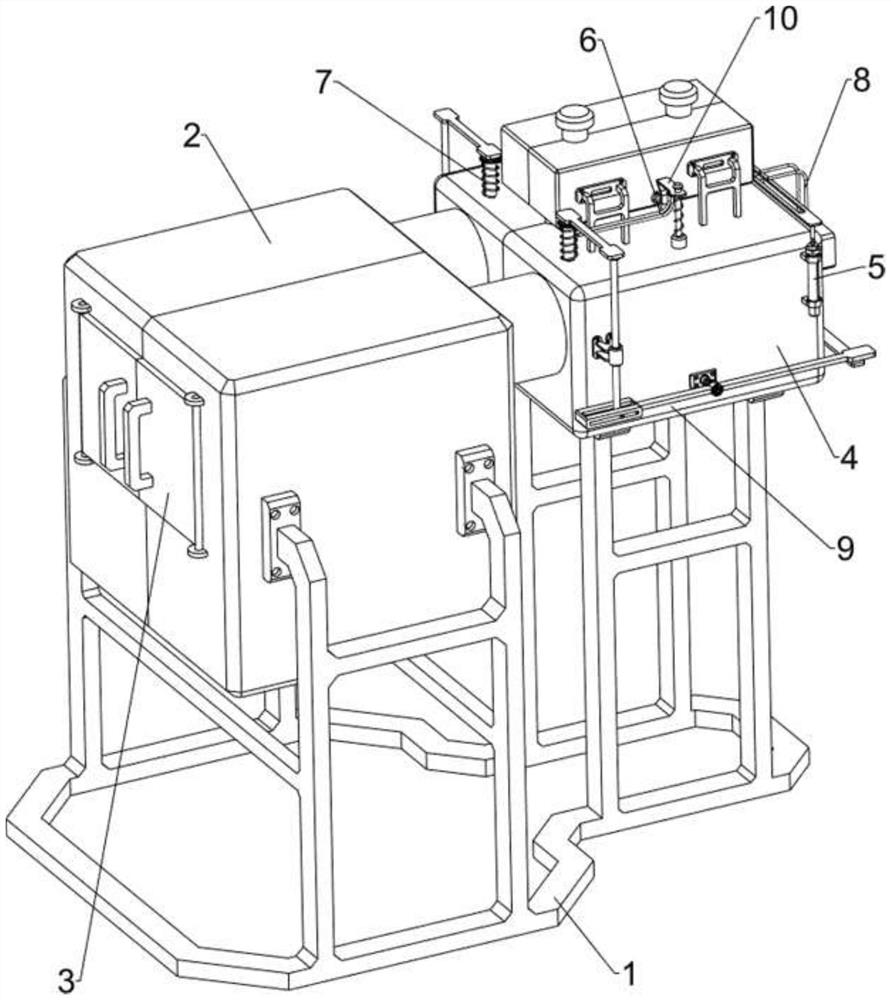 A kind of waste gas treatment equipment for rare earth metal refining