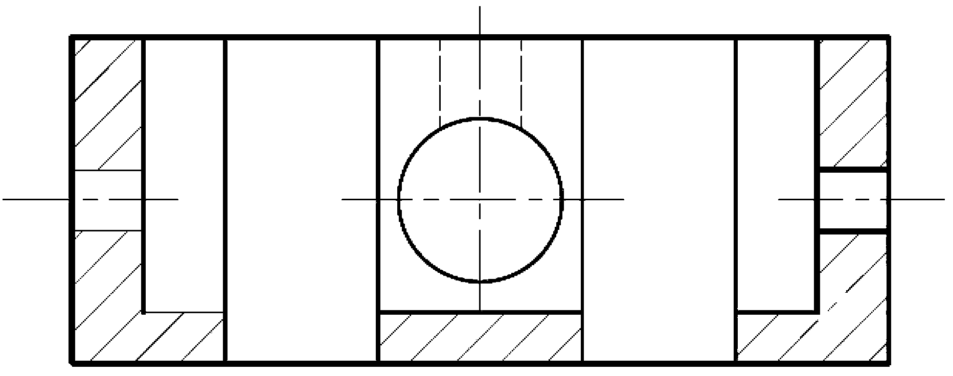 Metal material galvanic couple corrosion test fixture apparatus