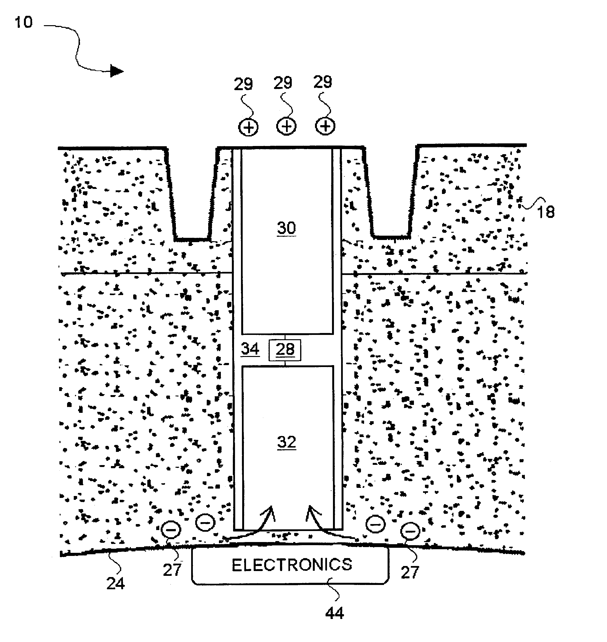 System and method for harvesting electric power from a rotating tire's static electricity