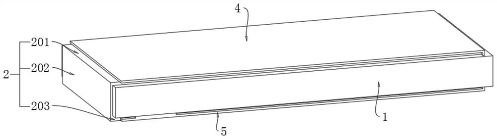 Pin-free and welding-free SMD (Surface Mount Device) electronic component