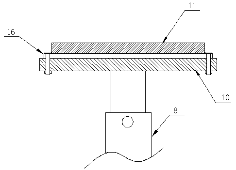 Rapid rust removing machine for channel steel