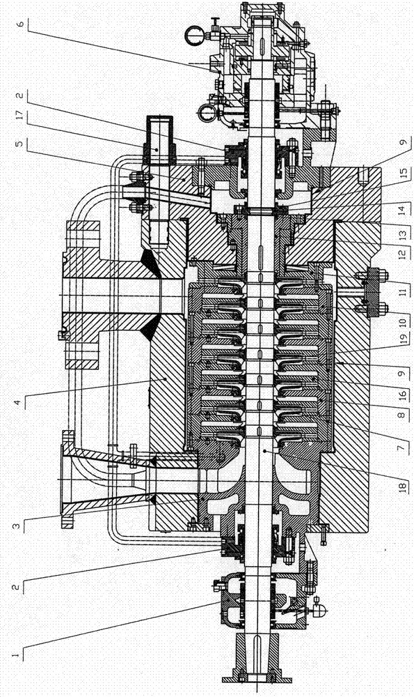 Smooth high-speed centrifugal water injection pump