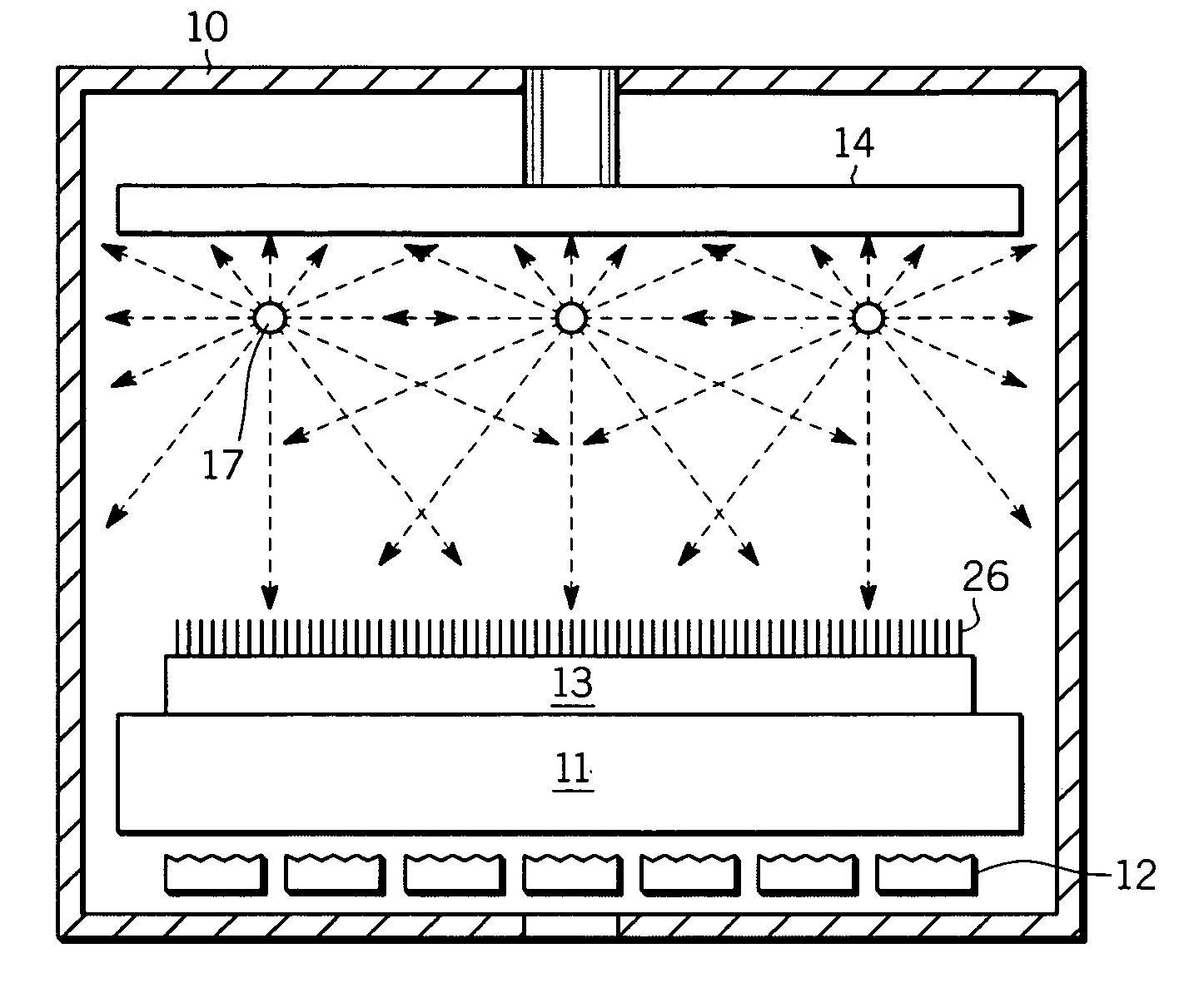 Apparatus and process for carbon nanotube growth