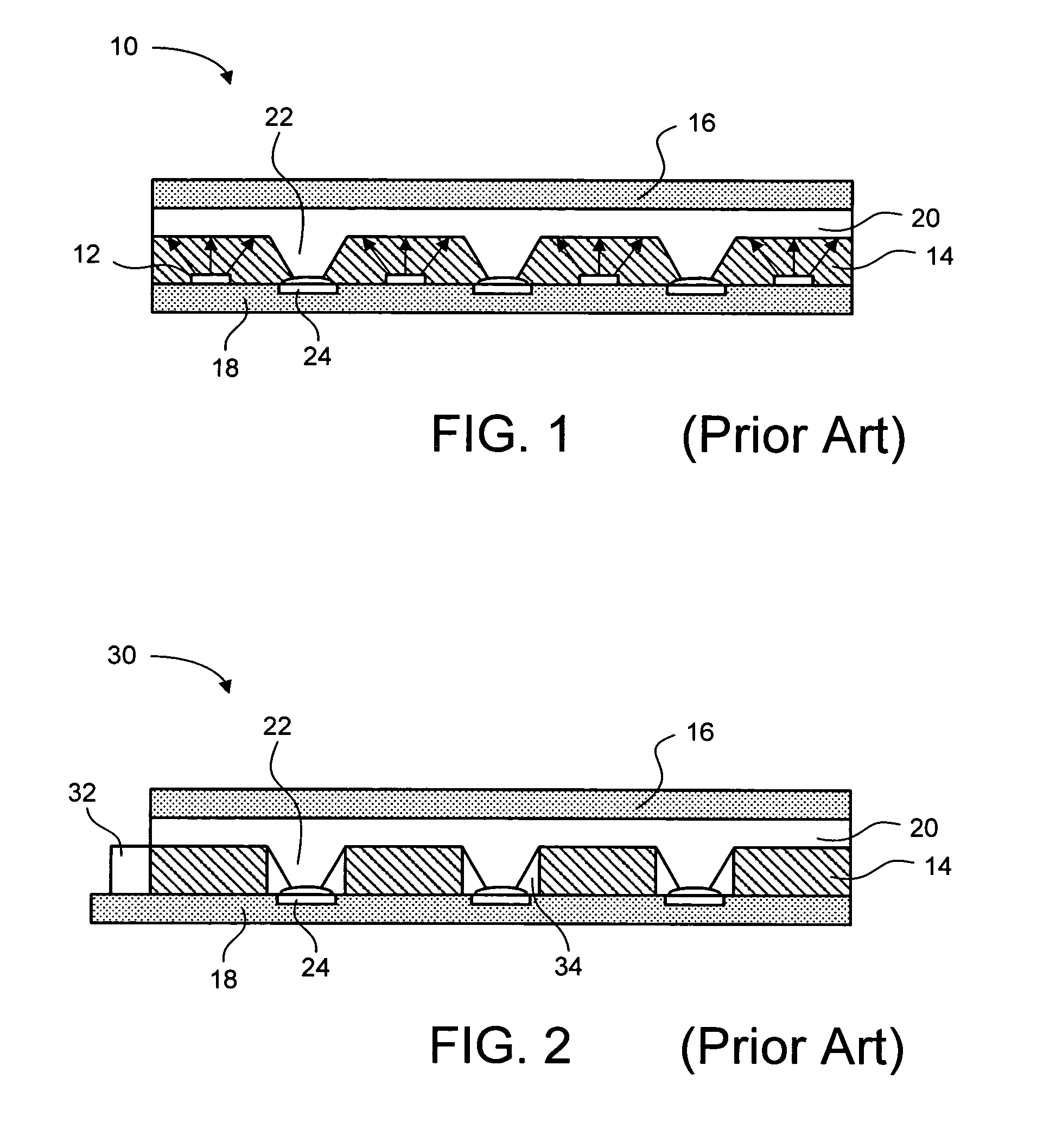 Low-profile backlight with flexible light guide