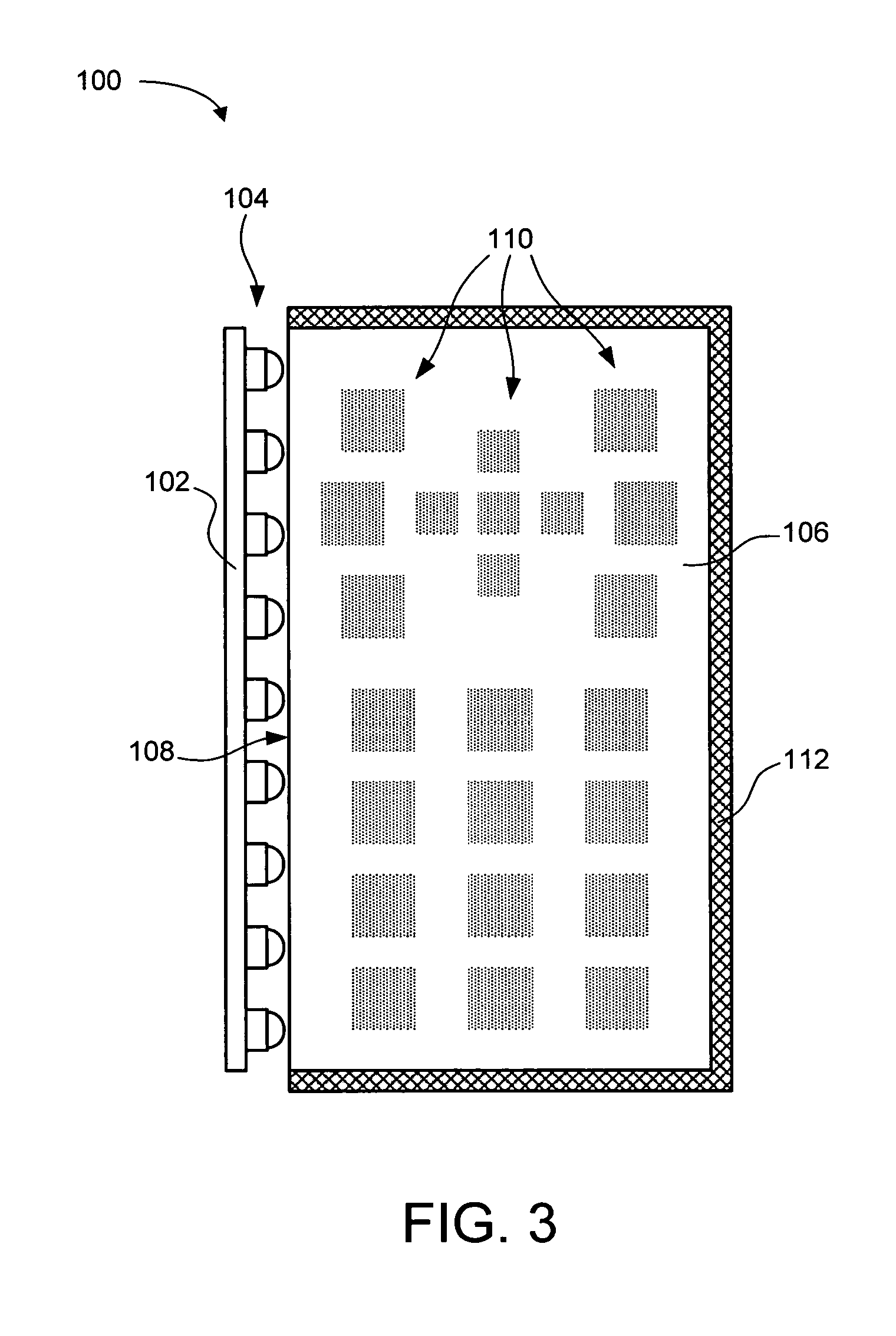 Low-profile backlight with flexible light guide