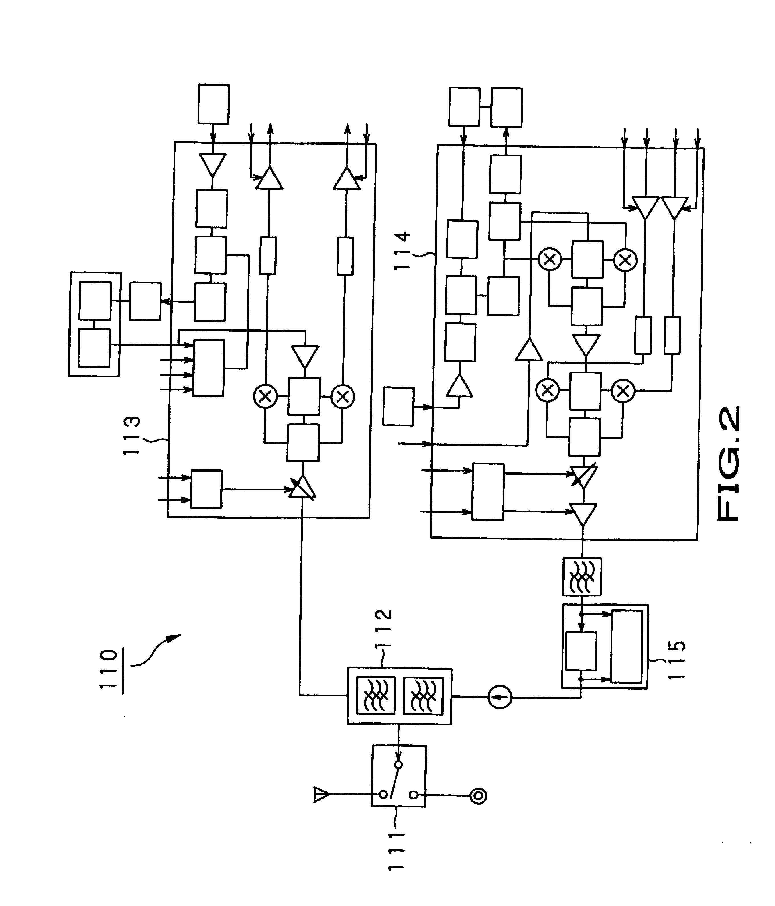 High frequency module board device