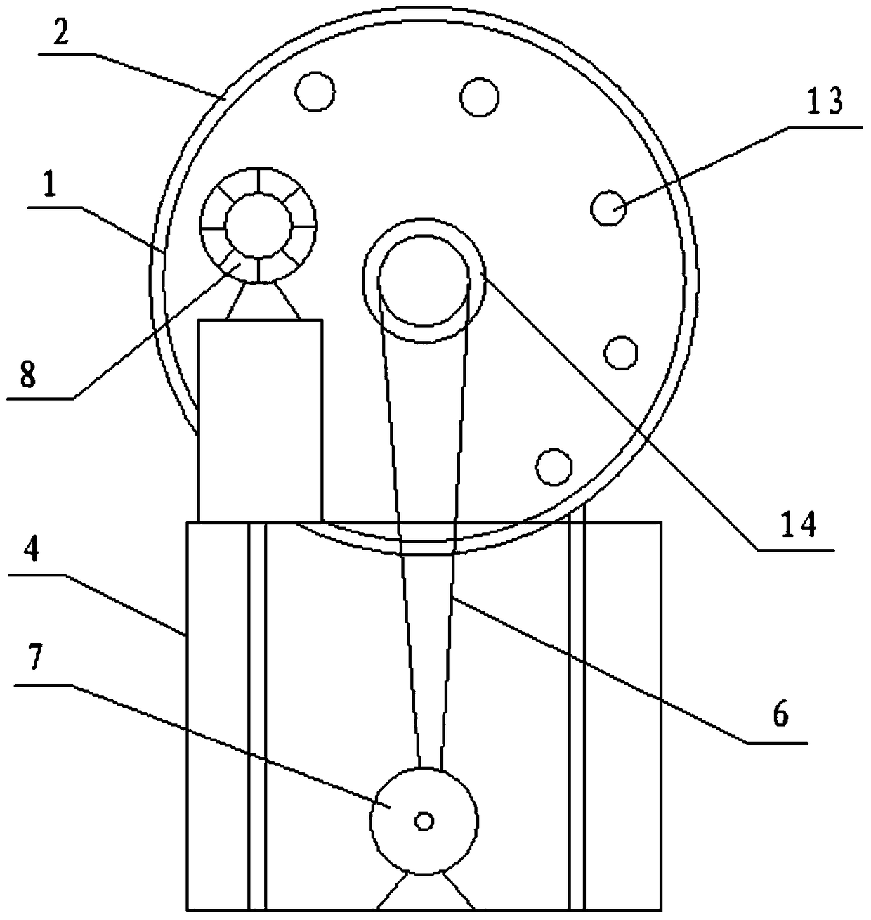 A kind of processing method of rock tea and greening machine used in greening process thereof