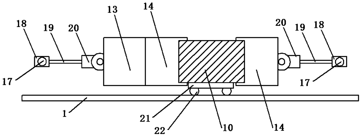 Concrete biaxial strength measuring device and method