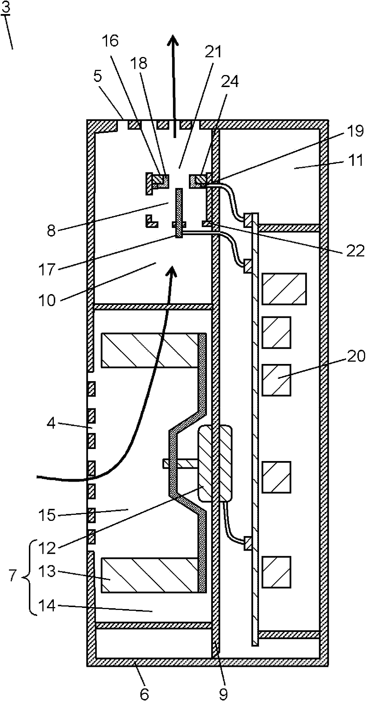 Active species emission unit and active species emission device employing same