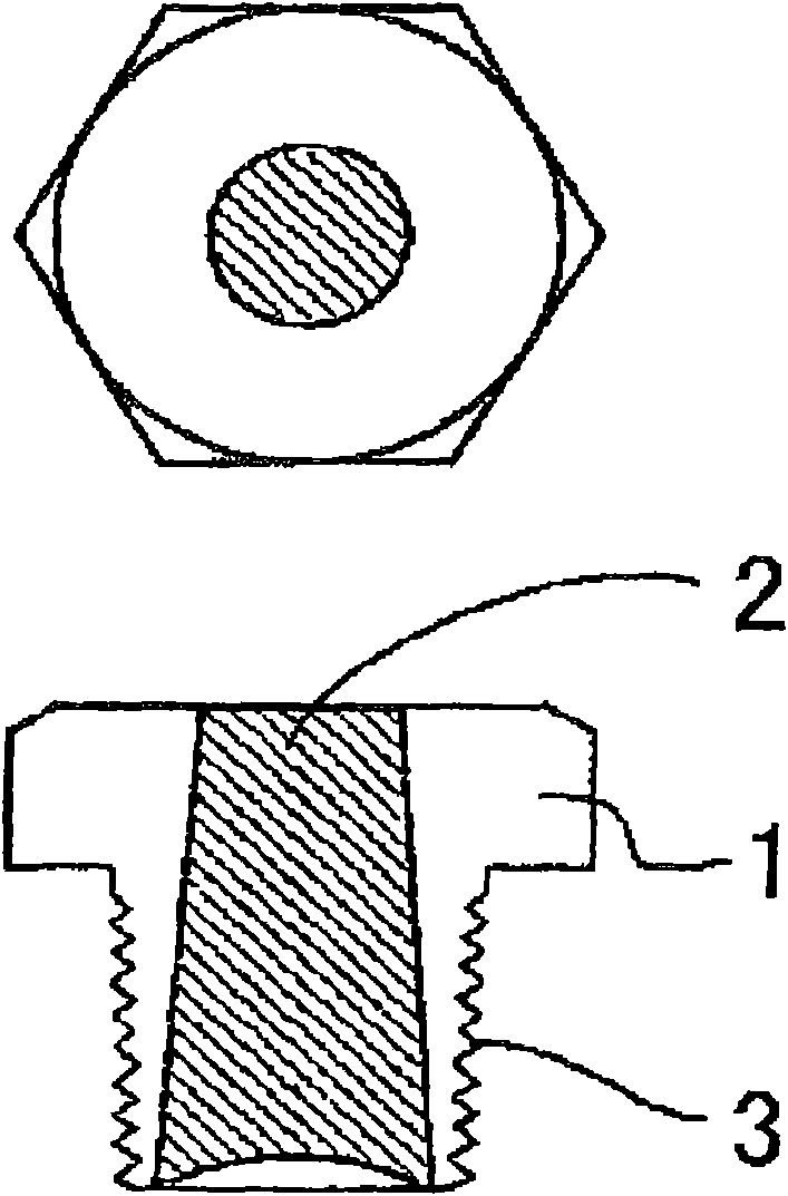 Alloy for fusible plug and fusible plug