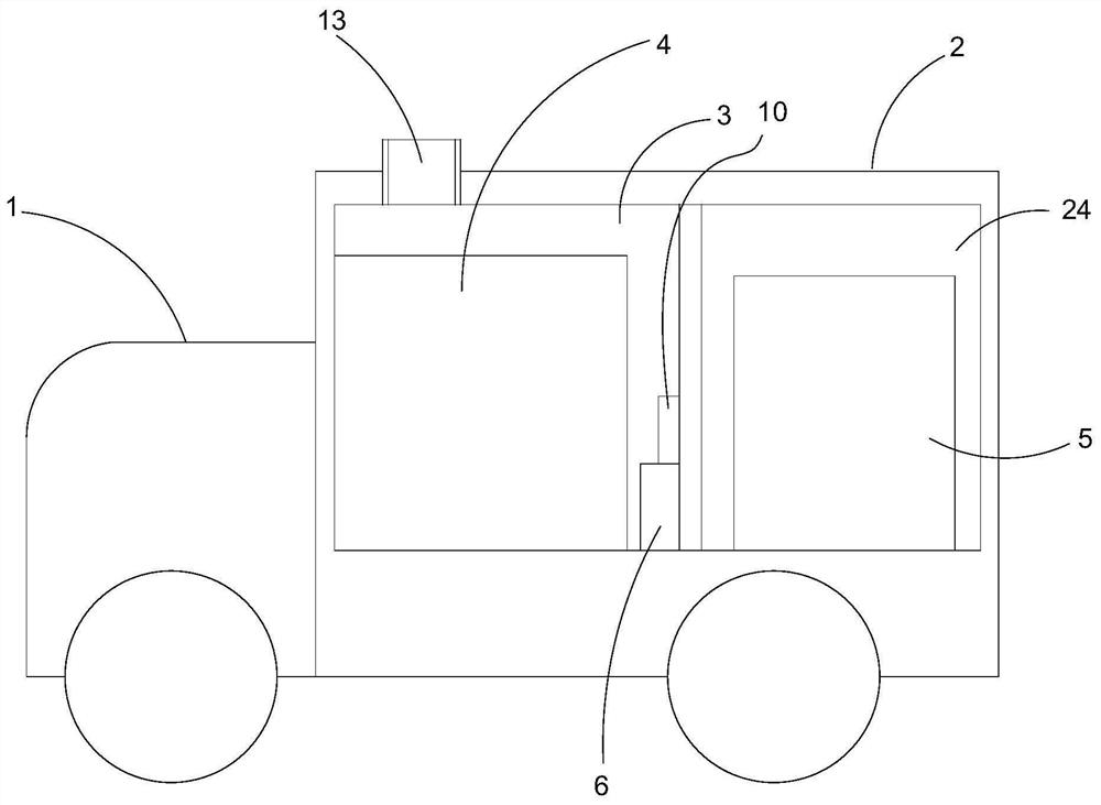 Multifunctional load transfer vehicle