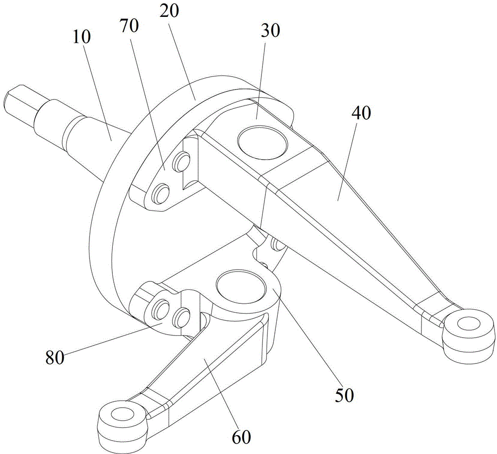 Knuckle assembly, processing method thereof and vehicle comprising knuckle assembly