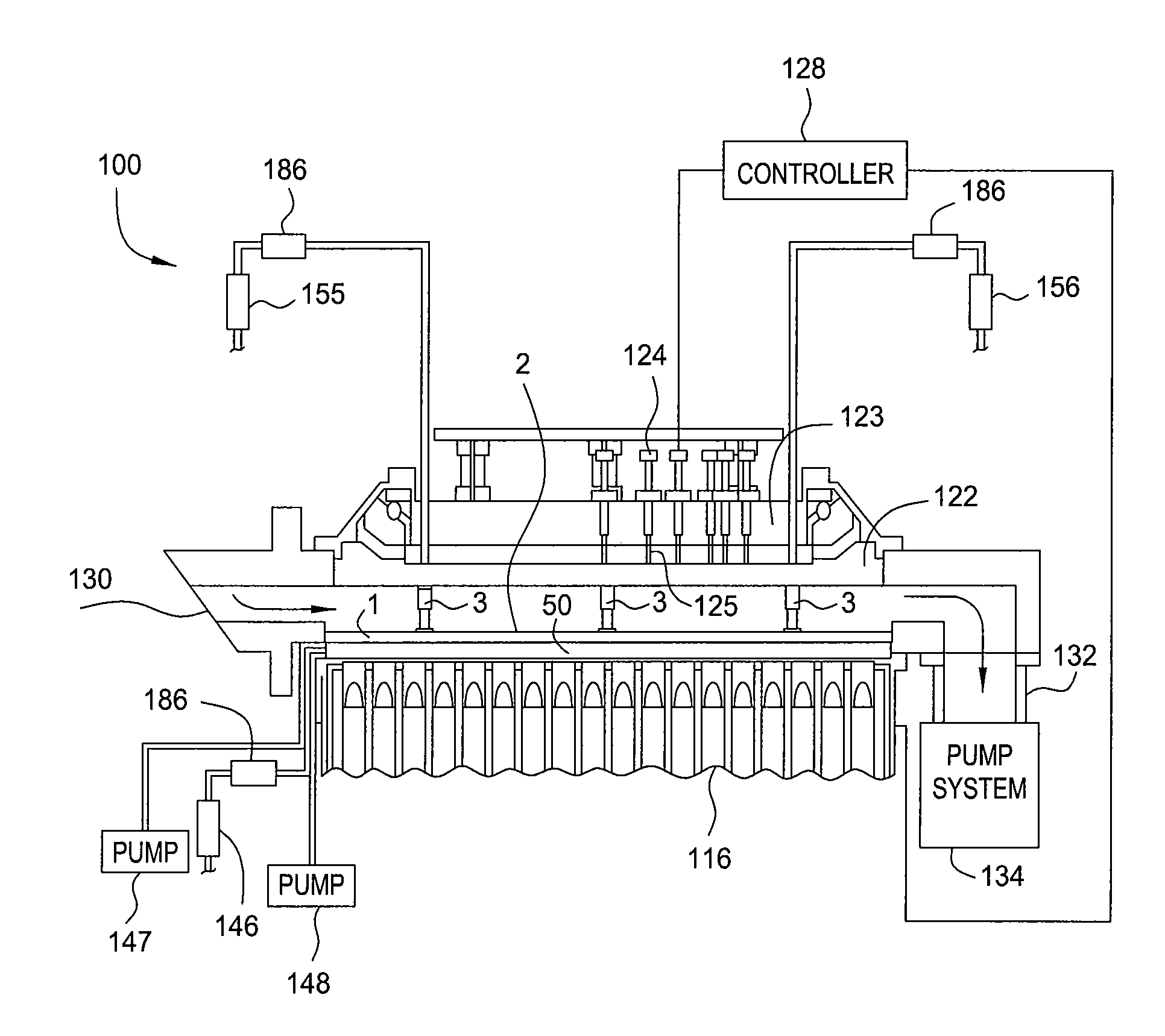 Apparatus and method for supporting, positioning and rotating a substrate in a processing chamber