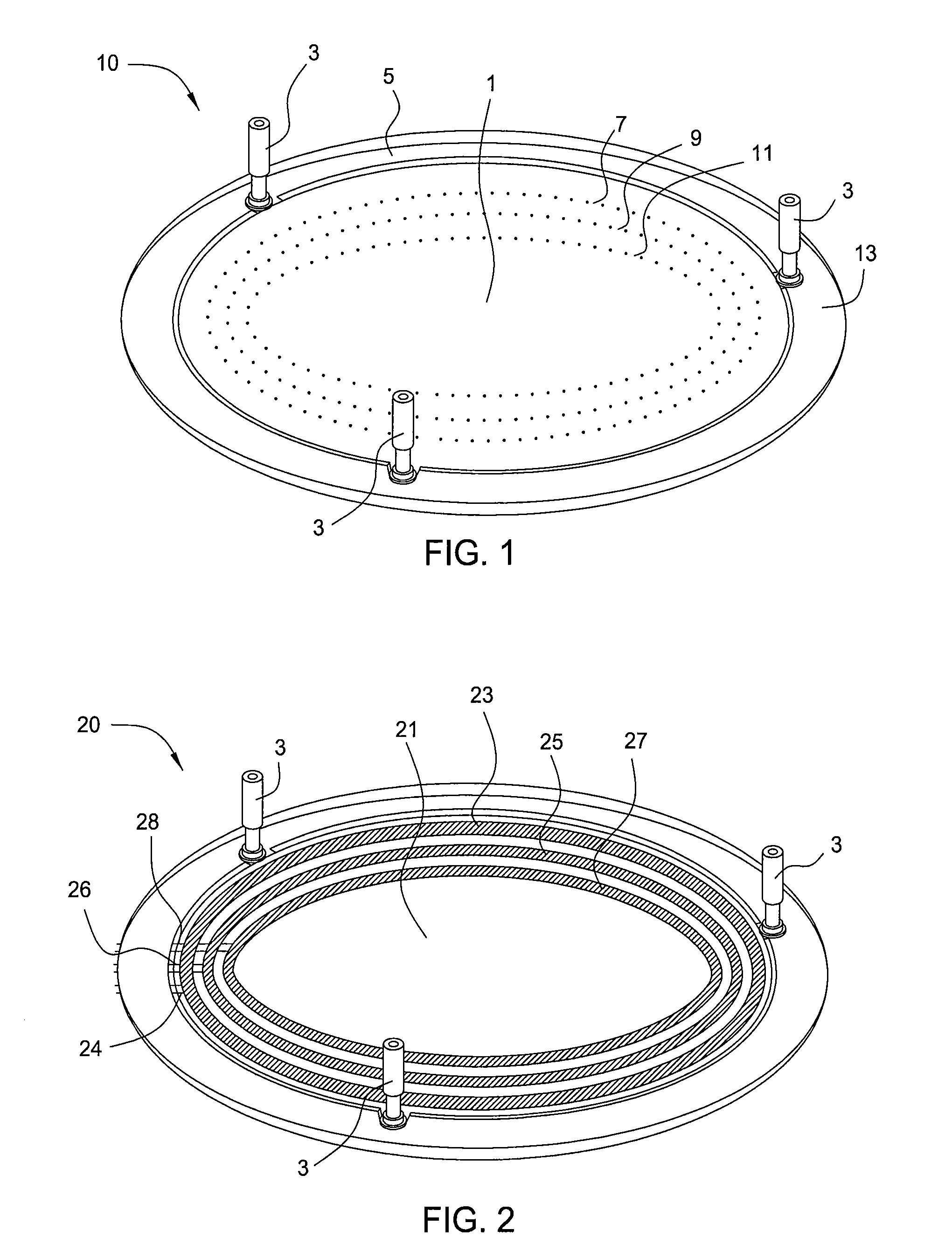 Apparatus and method for supporting, positioning and rotating a substrate in a processing chamber