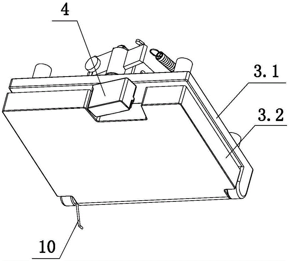 Cleaning agent adding device of sink type cleaning machine