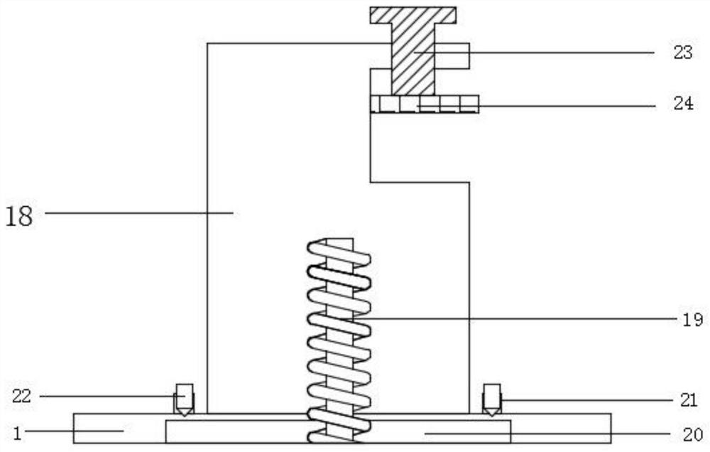 A device for correcting the wall of titanium pipe