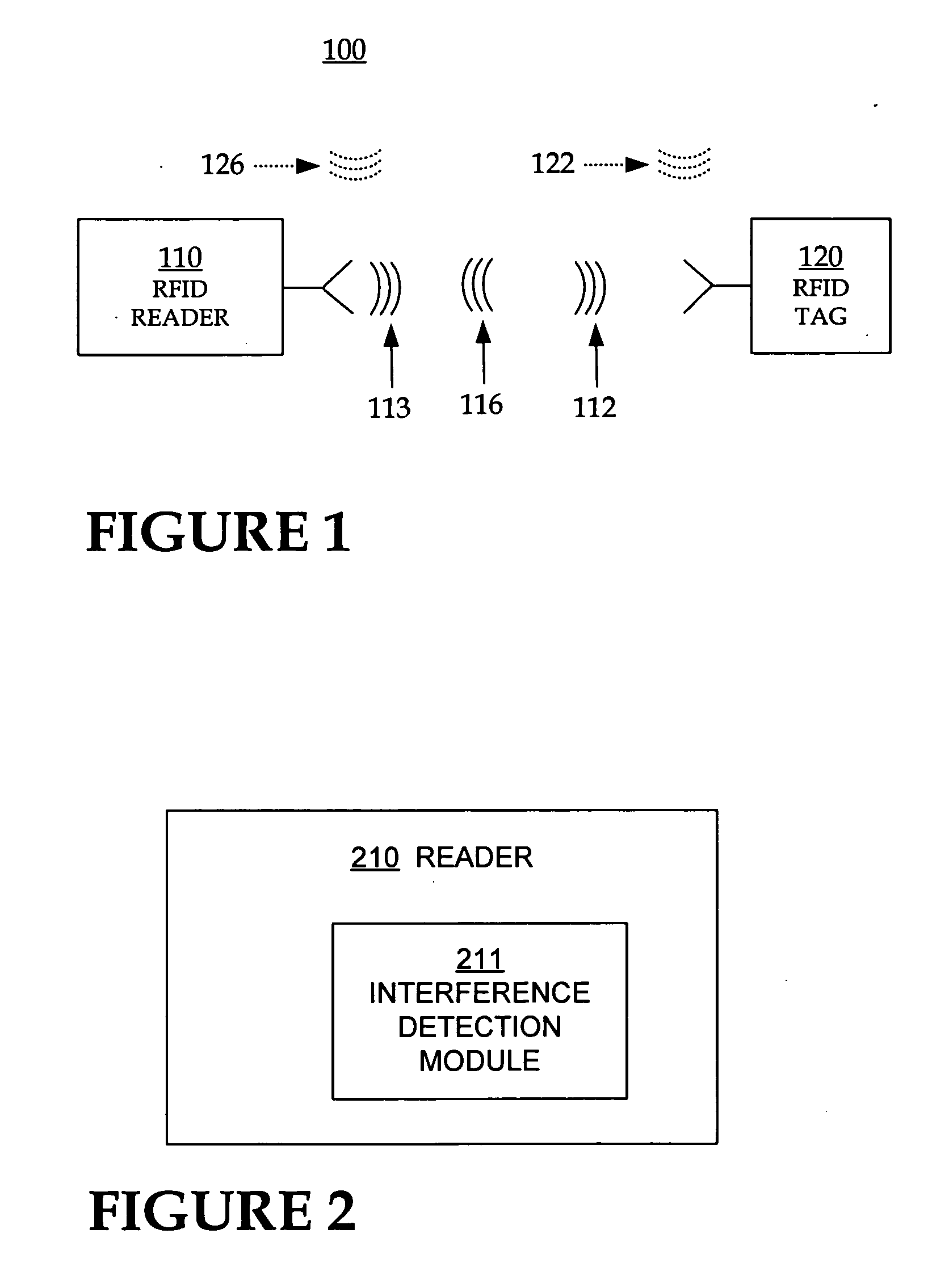 RFID readers transmitting preambles denoting data rate and methods