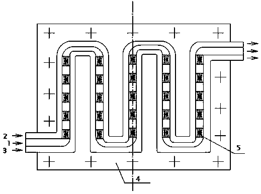 Device and technology for continuously producing 2,2-dimethylolbutanoic acid