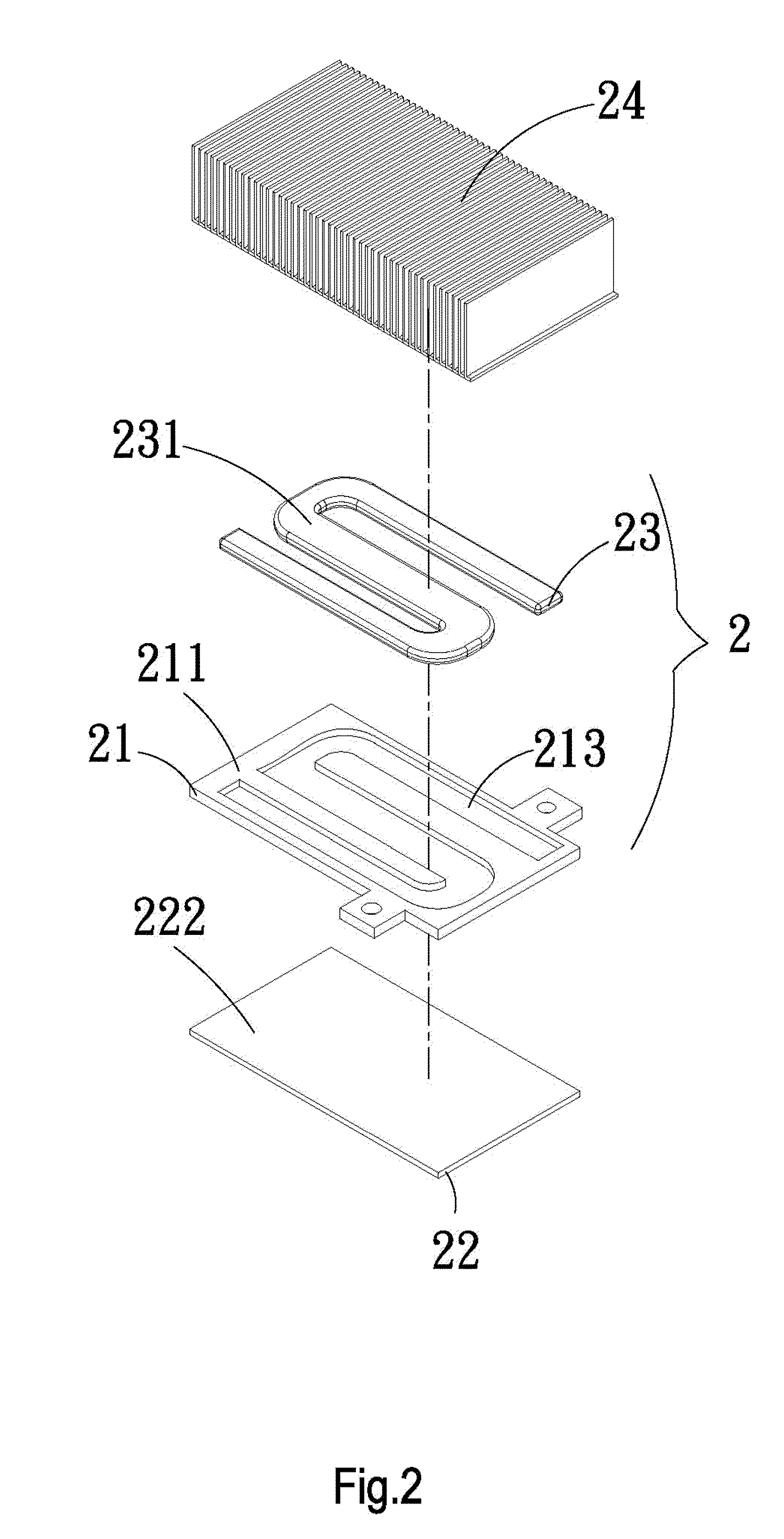 Heat-radiating base plate and heat sink using the same