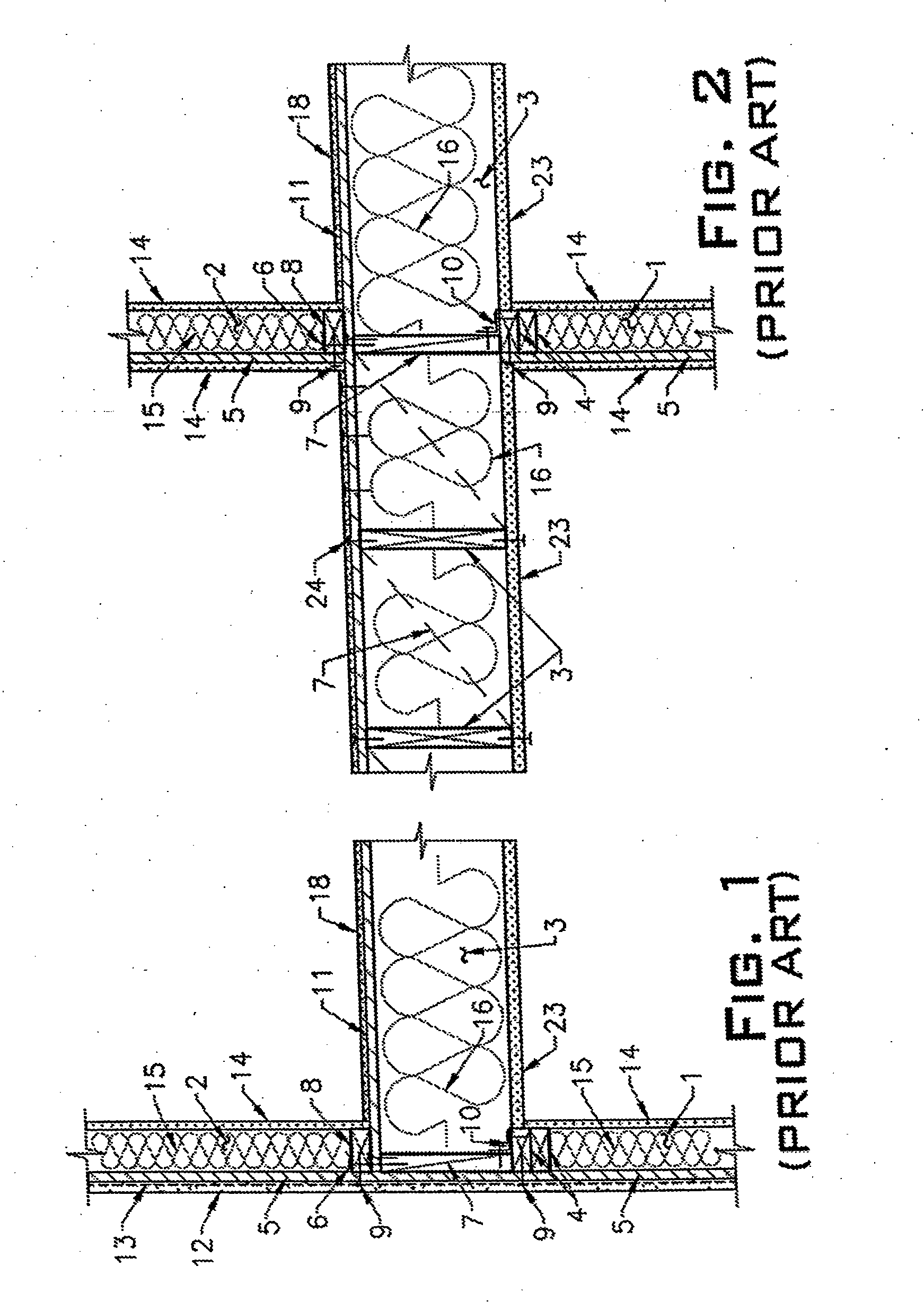 Method for preparing a composite membrane/wood floor diaphragm