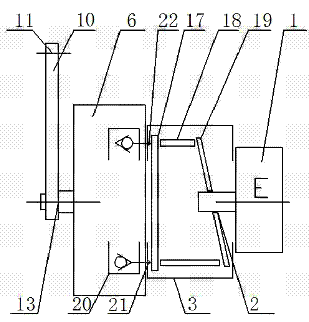 Blade-type energy recovery shock absorber