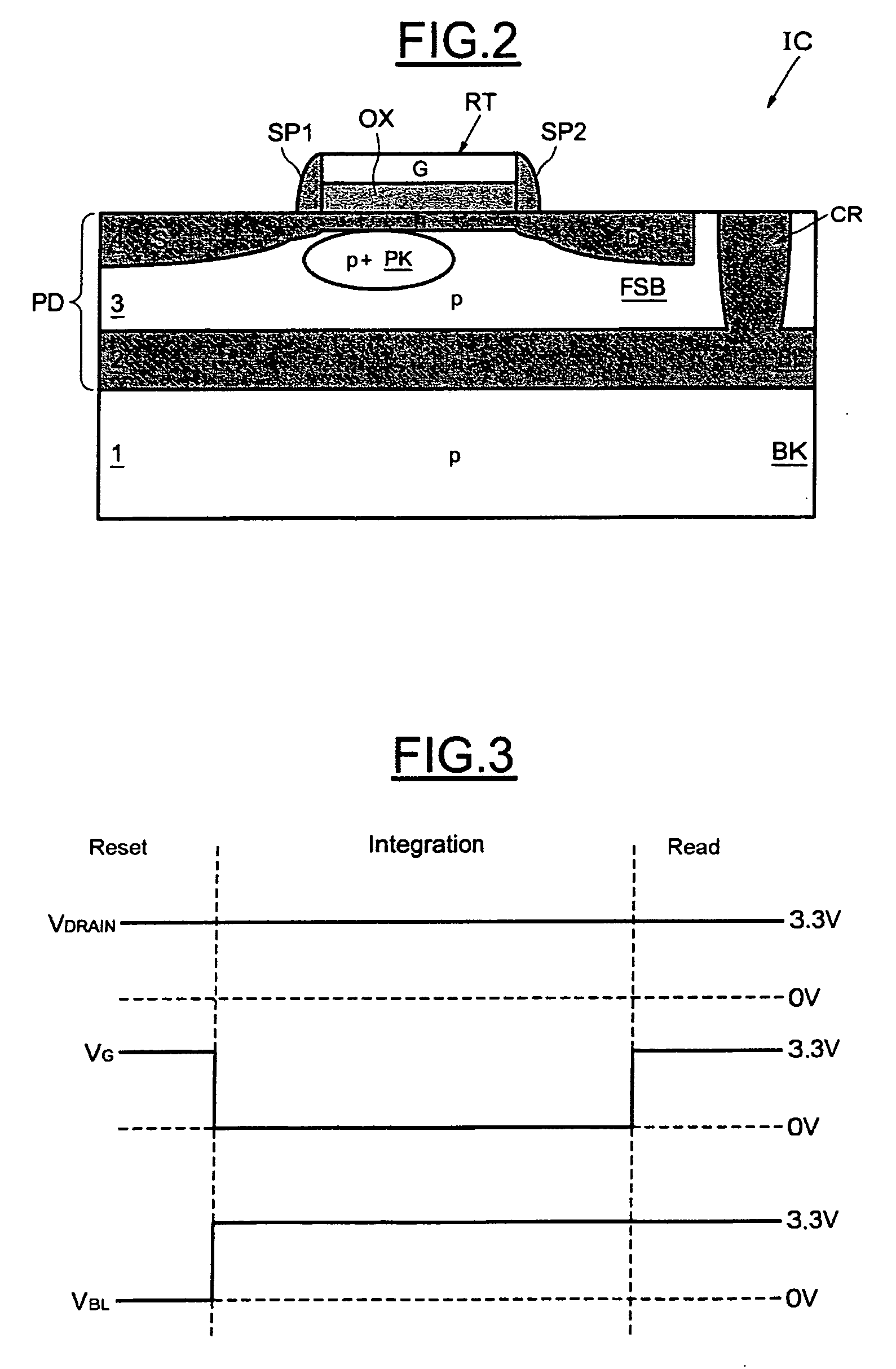 Integrated circuit comprising a photodiode of the floating substrate type and corresponding fabrication process