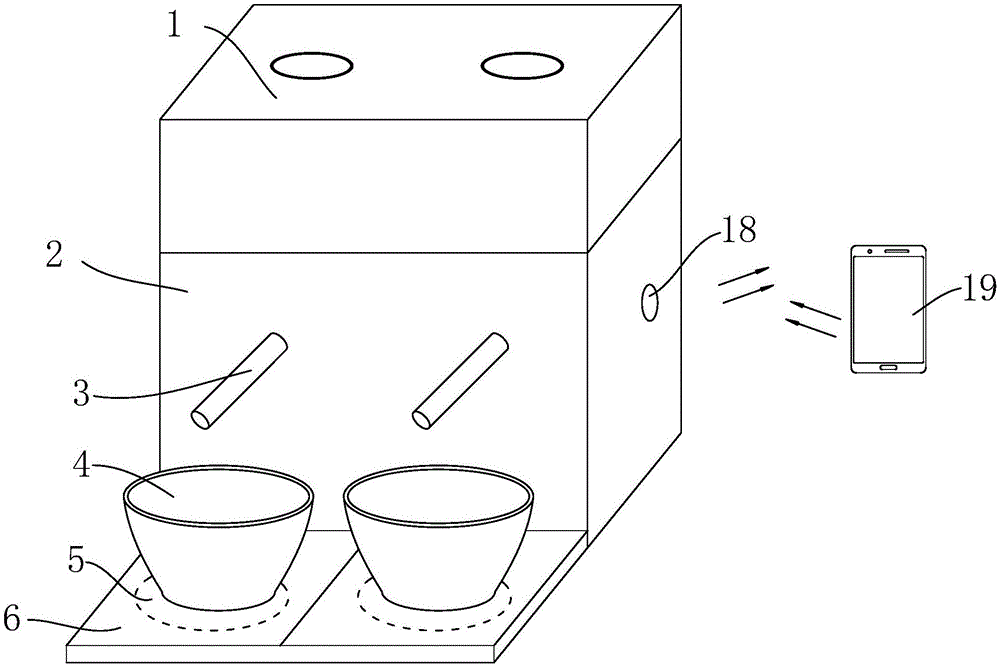 Pet feeding system based on control of Internet of things