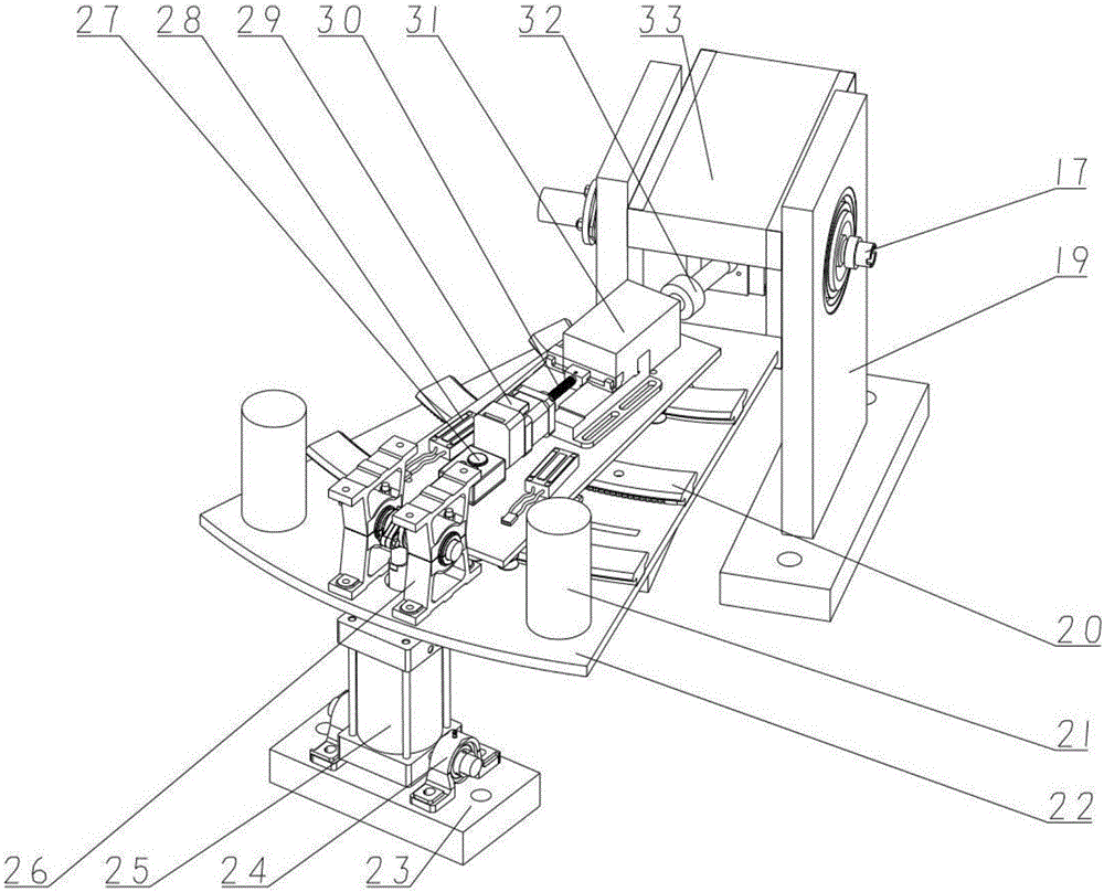 Cutting force automatic control main shaft reliability test device and test method