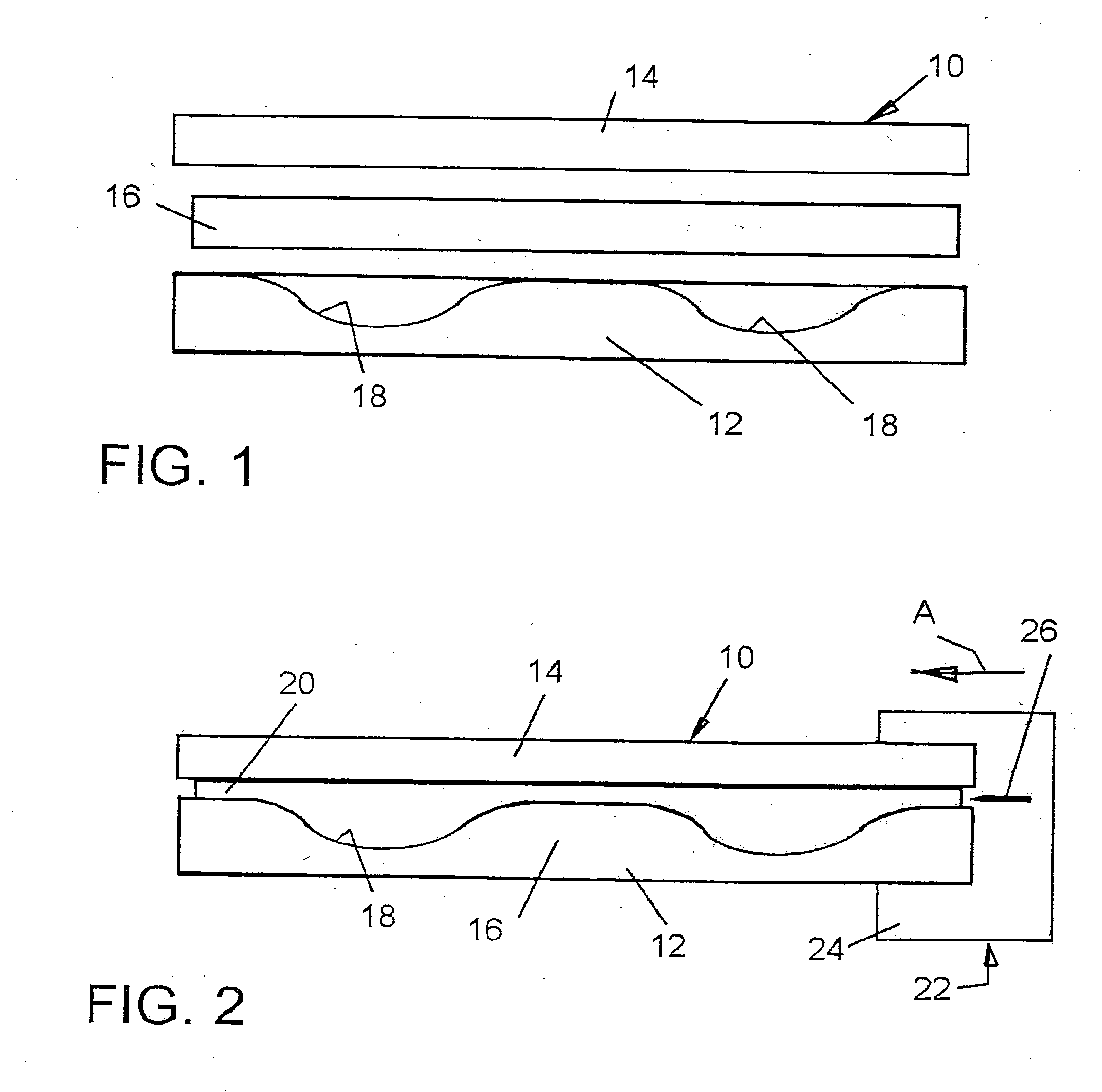 Breast pad construction for a garment