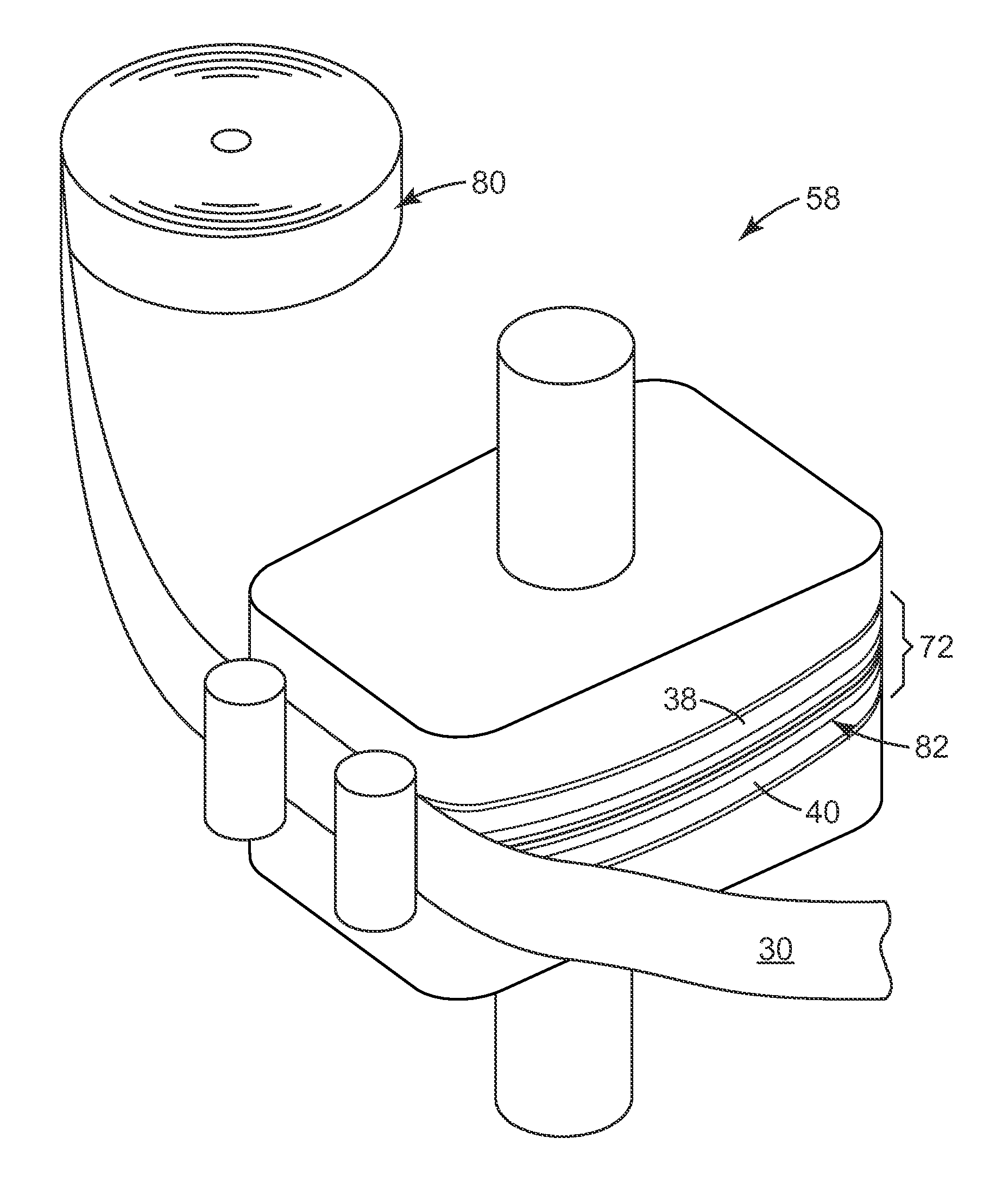 Method of making filter cartridge having roll-based housing sidewall