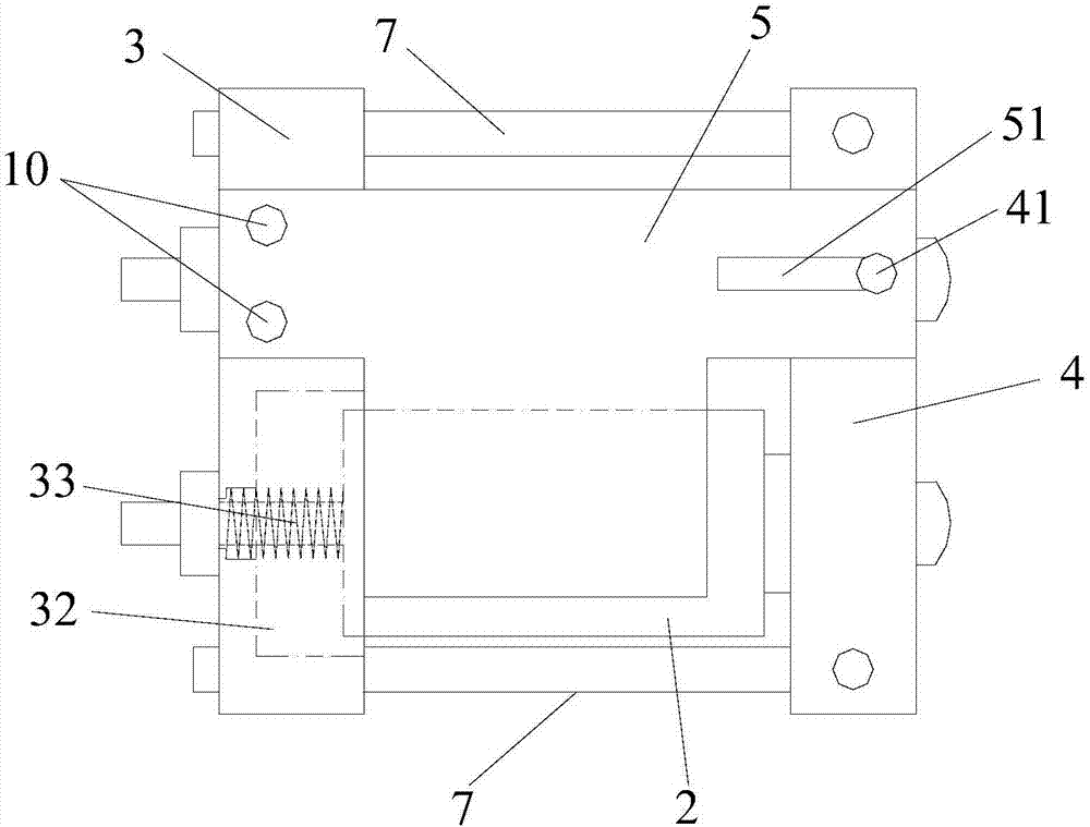 Belt attaching device