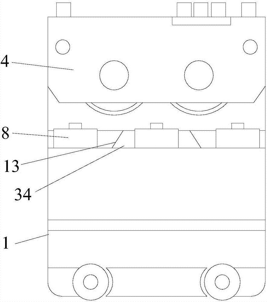 Belt attaching device