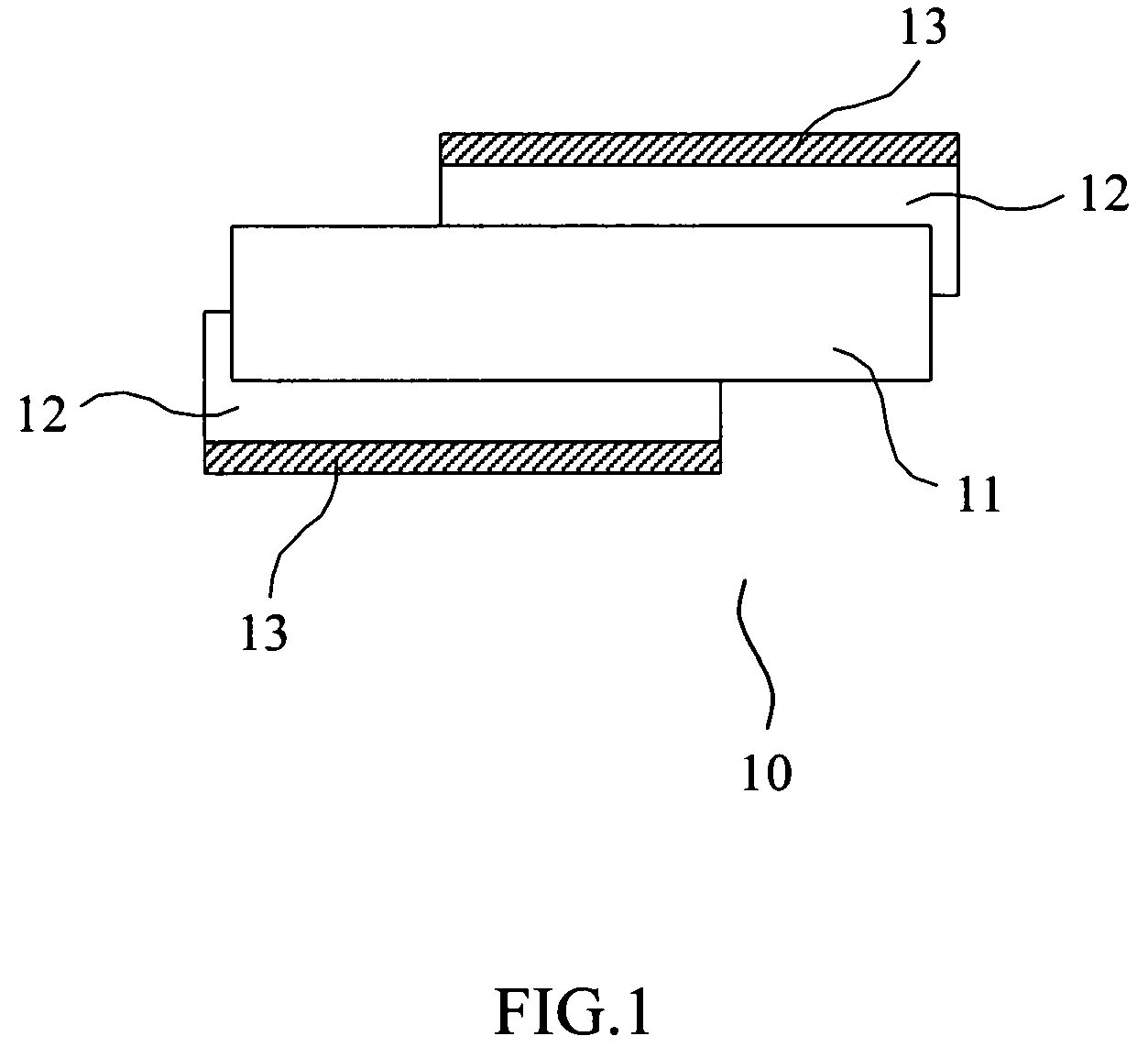 Humidity sensor element, device and method for manufacturing thereof