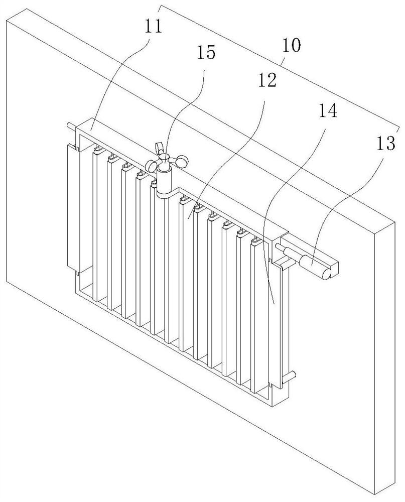 Windproof high-strength intelligent security curtain